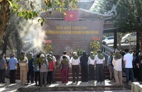 Xúc động tưởng nhớ 621 nhà giáo liệt sĩ trên đồi 82 tỉnh Tây Ninh