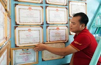 Anh Lê Minh Tâm: “Thực ra trở ngại lớn nhất của tôi chỉ là sức khỏe, ngoài ra không có gì cản trở được việc tôi làm”.