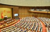 Toàn cảnh phiên khai mạc kỳ họp 3, Quốc hội khoá XV