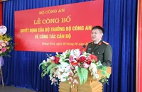 Giám đốc Công an tỉnh Quảng Ninh làm Cục trưởng Cục Cảnh sát kinh tế
