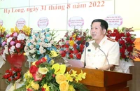Đại tá Đinh Văn Nơi nhận quyết định bổ nhiệm Giám đốc Công an tỉnh Quảng Ninh