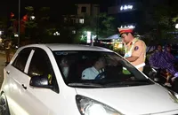 Hai Phong: Detain people who oppose traffic police when asked to measure their alcohol concentration 