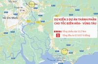Chi tiết 3 dự án thành phần cao tốc Biên Hòa - Vũng Tàu