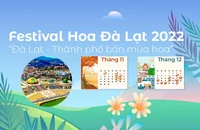 Festival Hoa Đà Lạt 2022 tháng 11,12 này có gì?