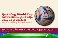 Quả bóng World Cup 2022 'Al Rihla' giá 4 triệu có gì đặc biệt?