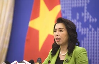 Người phát ngôn Lê Thị Thu Hằng. Ảnh: VT