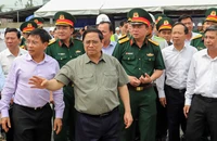 Thủ tướng Phạm Minh Chính kiểm tra tiến độ cao tốc Cần Thơ - Cà Mau