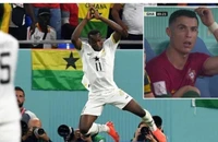Cầu thủ Ghana làm rõ hành động bị cho là chế nhạo Ronaldo