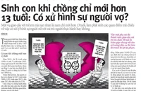 Phụ nữ có bị xử tội giao cấu với trẻ em không?