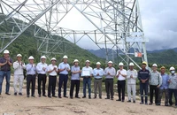 Cụm công trình giải tỏa công suất Nhà máy nhiệt điện BOT Vân Phong 1 trên đường về đích