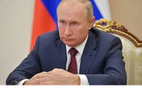 Tổng thống Nga Vladimir Putin. ẢNH: TASS