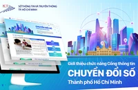 TP.HCM ra mắt Cổng thông tin chuyển đổi số