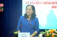 Chủ tịch HĐND TP.HCM Nguyễn Thị Lệ. Ảnh: LÊ THOA