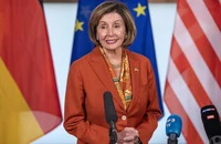 Chủ tịch Hạ viện Mỹ bà Nancy Pelosi. Ảnh: AP