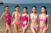 Top 37 thí sinh khoe dáng bikini trước thềm chung kết Miss World Vietnam 2022