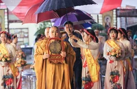 Những hình ảnh xúc động trong mùa Lễ Vu Lan báo hiếu