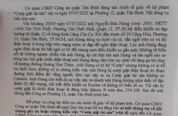 TP.HCM: Công an Tân Bình tìm nhân chứng vụ cướp giật tài sản