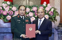 1 Phó Tổng Tham mưu trưởng QĐND Việt Nam được thăng quân hàm Thượng tướng