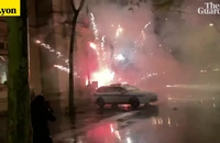 Biểu tình nổ ra tại TP Paris và Lyon để phản đối việc Tổng thống Emmanuel Macron giành chiến thắng trong cuộc bầu cử hôm 24-4.