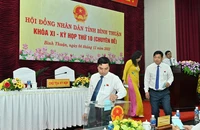 Miễn nhiệm chức vụ Chủ tịch UBND tỉnh Bình Thuận đối với ông Lê Tuấn Phong
