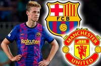 De Jong phá vỡ im lặng về vụ chuyển nhượng đến MU