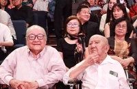 Nghệ sĩ Mạc Can, Hùng Minh,… nhận quà tết từ NSND Kim Cương