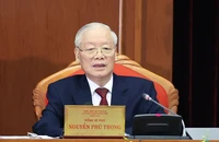 Tổng Bí thư Nguyễn Phú Trọng chủ trì Hội nghị Trung ương 9, khóa XIII