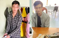 2 kẻ trộm cửa hàng điện thoại bị bắt sau 10 giờ gây án