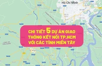 Chi tiết 5 dự án giao thông kết nối TP.HCM với các tỉnh miền Tây