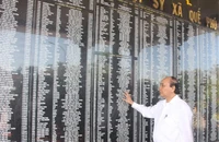 Chủ tịch nước dự lễ kỷ niệm 75 năm ngày thương binh liệt sĩ ở quê nhà