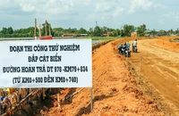 Sóc Trăng đề nghị hướng dẫn khai thác cát biển phục vụ cao tốc