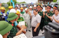Thủ tướng Phạm Minh Chính yêu cầu đẩy nhanh tiến độ thi công cao tốc trục ngang ở ĐBSCL