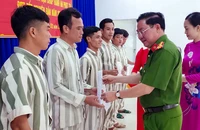 632 phạm nhân Trại giam Kênh 7 được giảm án dịp Tết Nguyên đán