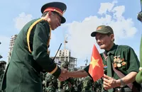Nhiều cựu chiến binh vượt hàng ngàn cây số đến TP.HCM xem tổng duyệt lễ diễu binh, diễu hành