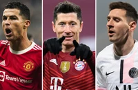 Lewandowski nổ súng chỉ còn thua Ronaldo và Messi
