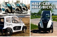 Độc đáo chiếc xe đạp điện chạy trên bốn bánh gần 260 triệu đồng