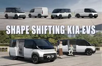 Kia trình làng mẫu xe tải điện với thân xe có thể hoán đổi