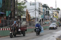Đường Lương Định Của, TP Thủ Đức đã bắt đầu thi công trở lại