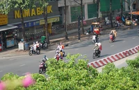Đường sá TP.HCM thông thoáng ngày đầu năm 2024