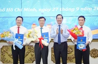 TP.HCM trao quyết định điều động, bổ nhiệm 5 nhân sự chủ chốt