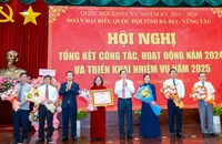 Đoàn Đại biểu Quốc hội tỉnh Bà Rịa – Vũng Tàu nhận Bằng khen của Thủ tướng