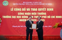 Những kỳ vọng Bộ trưởng Bộ GD&ĐT gửi đến tân Hiệu trưởng Trường ĐH Nông lâm TP.HCM