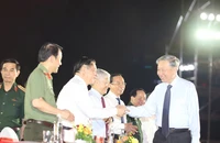 Tổng Bí thư Tô Lâm dự chương trình nghệ thuật 'Đất nước trọn niềm vui'