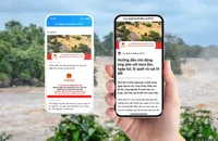 Hơn 21 triệu tin nhắn cảnh báo bão số 1 được gửi qua Zalo