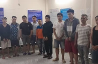 11 người lập sới đá gà trong hẻm đường Hòa Bình, quận 11