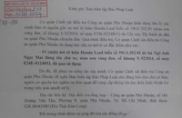 Công an Phú Nhuận tìm chủ sở hữu phương tiện