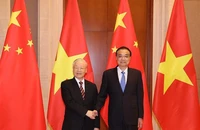 Tổng Bí thư Nguyễn Phú Trọng hội kiến Thủ tướng Trung Quốc Lý Khắc Cường