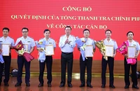 Thanh tra Chính phủ điều động, bổ nhiệm, luân chuyển 19 cán bộ