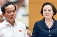 Phó Thủ tướng Trần Lưu Quang, Bộ trưởng Nội vụ Phạm Thị Thanh Trà nhận thêm nhiệm vụ mới