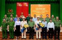 Bộ trưởng Bộ Công an bổ nhiệm lại 2 Phó Giám đốc Công an tỉnh Bình Thuận